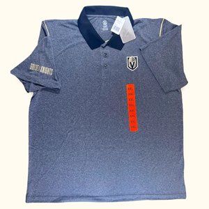 NWT NHL Hockey Vegas Golden Knights Men's Polo 2XL XXL Official Product
